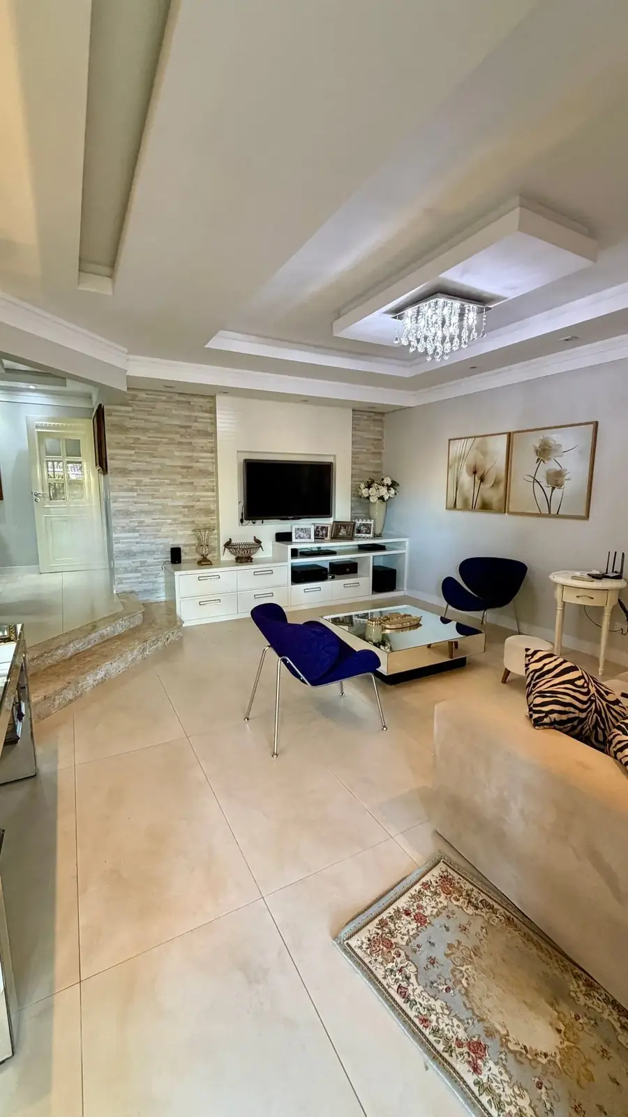 Sala de estar – Casa Térrea Jardim Panorama