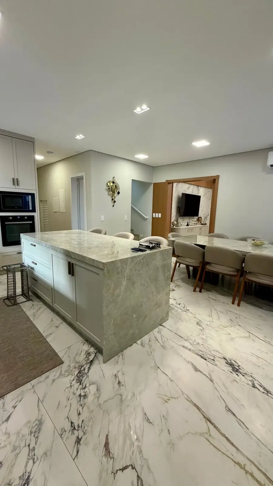 Cozinha integrada – Residência Terras Alpha I